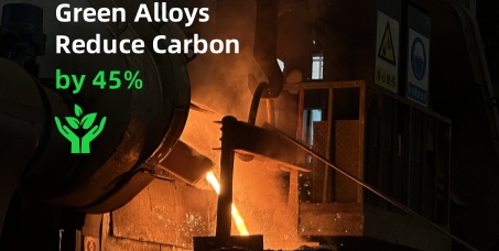 Les alliages verts réduisent leurs émissions de carbone de 45 % en 2025